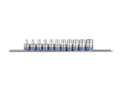 Набор торцевых головок 3/8", TORX Е-стандарт, Е4-Е18, 11 предметов KING TONY 3121PR