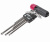 Набор ключей TORX T10Н-Т50H Г-образных 9 предметов JTC-3924