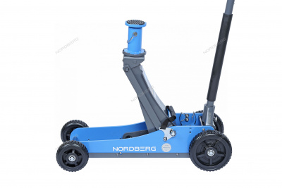 Домкрат подкатной с большими колесами, 3 т 155-710 мм NORDBERG