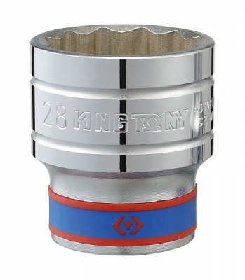 Головка торцевая стандартная двенадцатигранная 1/2", 36 мм 433036M King Tony