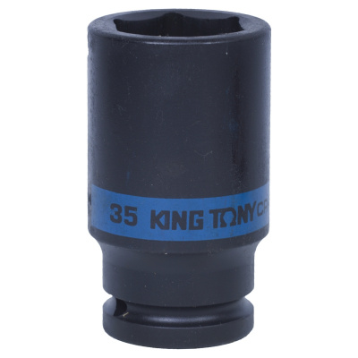 Головка торцевая ударная глубокая шестигранная 3/4", 35 мм 643535M King Tony