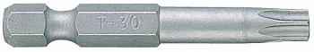 Вставка (бита) торцевая 1/4", TORX, Т30, L = 50 мм, для шуруповерта 715030T King Tony