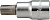 Средняя торцевая головка 1/2" RIBE, M12, Hans