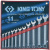 Набор комбинированных ключей, 8-24 мм, 11 предметов 1211MR King Tony