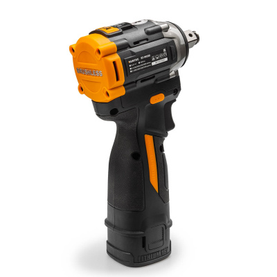Гайковерт ударный аккумуляторный 1/2", 16В, 2*2Ач, 180 Нм RUNTEC PRO
