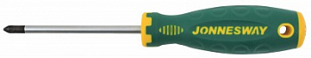 Отвертка стержневая POZIDRIV® ANTI-SLIP GRIP, PZ2x100  Jonnesway D71Z2100