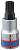 Насадка (бита) торцевая 1/2", SPLINE, M12, L = 60 мм 402612 King Tony