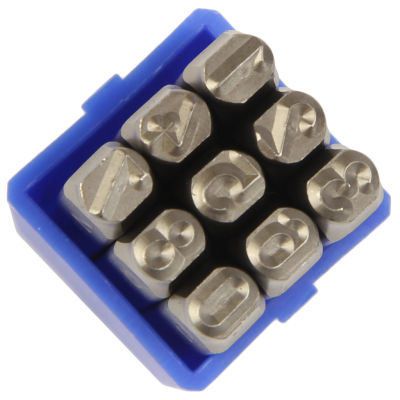 Клейма цифровые 6мм (HRC 60+-2° DIN 1451) JTC
