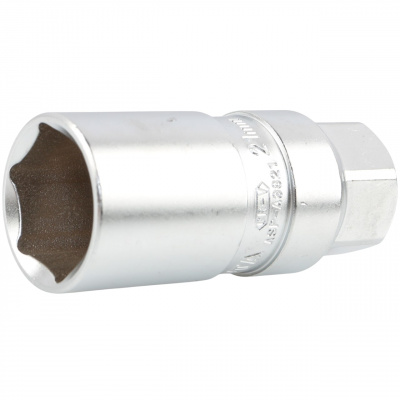 Головка, 3/8", 21 мм, торцевая, 6-гранная, глубокая, свечная Licota