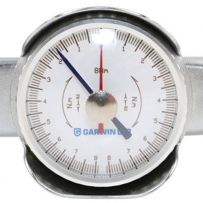 Динамометрический ключ 1/4" 0-8 Нм, стрелочного типа, двусторонний GARWIN INDUSTRIAL
