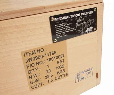 Мультипликатор 1/2"F x 1 1/2"M для усиления крутящего момента до 6000Нм JTC