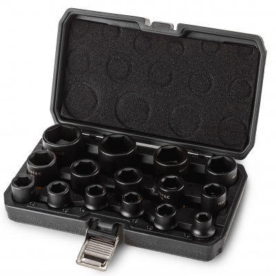 Набор ударных головок RUNTEC 1/2", 10-32 мм, CrMo, 15 предметов RUNTEC 