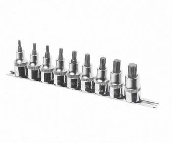 Набор бит-головок 1/2 TORX T20-T60 9 предметов JTC-H409T