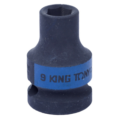 Головка торцевая ударная шестигранная 1/2", 09 мм 453509M King Tony