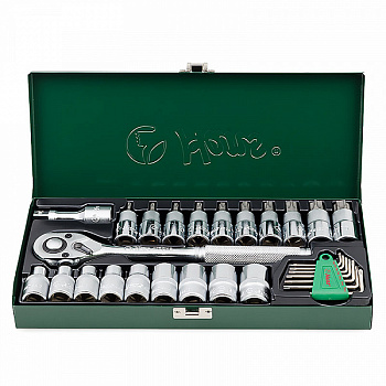 Набор шестигранников 1/2", TORX, RIBE, E-STAR Hans, 4628T