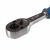 Трещотка 1/4", 140 мм, 24 зубца, флажковая с кнопкой, фиксатор 2771-55G King Tony
