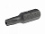 Бита TORX TS25Hх25мм 1/4" 5-ти гранная с отверстием JTC