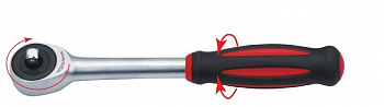 Трещотка ротационная на 1/4" 60 зуб HANS