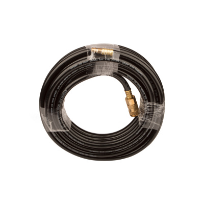 Шланг ПВХ (PVC) 8*13, 10 м, черный, БРС в комплекте, в бухте GARWIN PRO