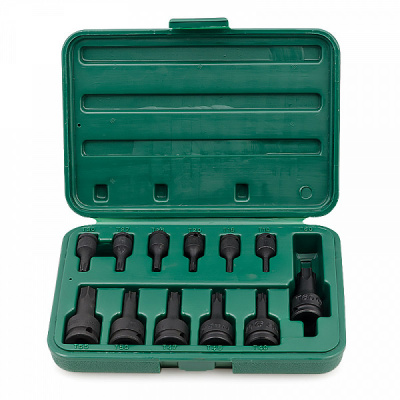 Комплект ударных бит TORX T10-T60 12шт Hans