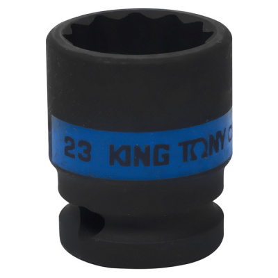 Головка торцевая ударная шестигранная 1/2", 23 мм 453523M King Tony