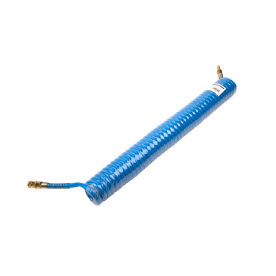 Шланг полиуретан (PU) 14*10, витой, 10 м, синий, БРС в комплекте GARWIN PRO 