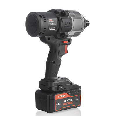 Гайковерт ударный аккумуляторный 3/4", 20В, 2*6Ач, 1400 Нм RUNTEC TECHNIC