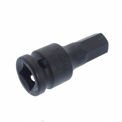 Головка ударная HEX 1/2"  H-14, диаметр 25, длина 60мм  JTC-446114