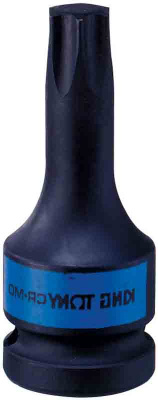 Насадка (бита) ударная торцевая 1/2", TORX, T55, L = 60 мм 405355 King Tony