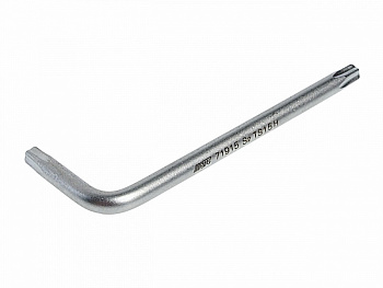 Ключ TORX Г-образный TS15H 5-гранный L=54мм JTC-71915