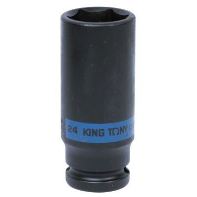 Головка торцевая ударная глубокая шестигранная 1/2", 24 мм 443524M King Tony