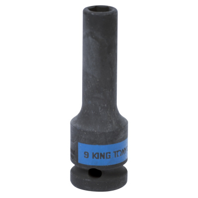 Головка торцевая ударная глубокая шестигранная 1/2", 9 мм 443509M King Tony
