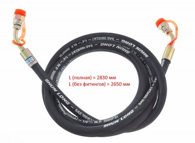 Рукав в сборе P=400 d=6 L=2800 TPF4-500-10 СТАНКОИМПОРТ