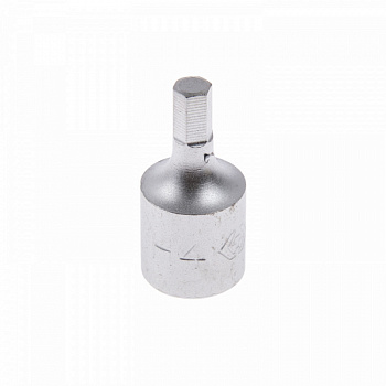 Насадка (бита) торцевая 1/4", HEX, 4 мм, L = 25 мм KING TONY 201504MX