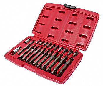 Набор бит 1/2 3/8 RIBE RM5-RM14 + 2 держателя (кейс) 23 предмета JTC-5715