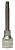 Торцевая головка 1/2 DR с вставкой Torx T-45, L-100 мм Jonnesway S07H4345