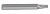 Бита длинная TORX на 10мм T45 Hans