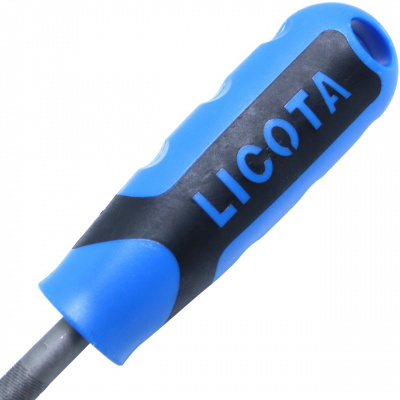 Напильник круглый бархатный №3, 250 мм, с рукояткой Licota 