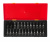 Набор бит-головок 1/2 HEX H4-H14, TORX T20-T60,SPLINE M5-M12 25 предметов JTC-K4251