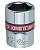 Головка торцевая стандартная шестигранная 1/4", 1/4", дюймовая 233508S King Tony