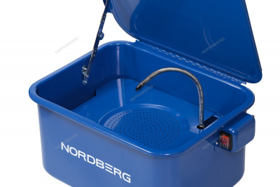 Установка для мойки деталей с электрическим насосом, объем 19 л NORDBERG