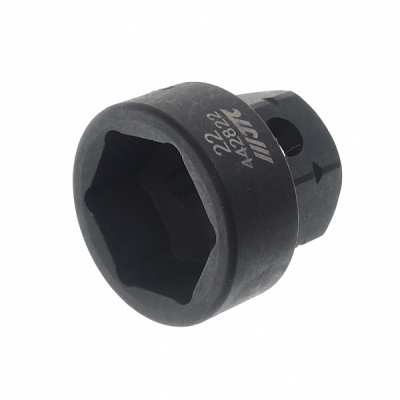 Головка торцевая 1/2" 22мм ударная мини L=28мм JTC-442822