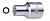 Торцевая головка 1/2",32 мм,12-гр Hans