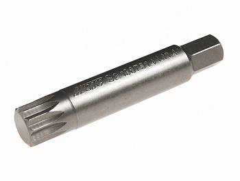 Бита SPLINE М14х75мм 10мм удлиненная S2 JTC-1367514