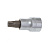 Головка торцевая со вставкой 3/4",T60 TORX длинная Hans