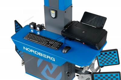 Стенд сход-развал с двумя камерами 3D модель для ям и подъемников NORDBERG C802