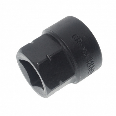 Головка торцевая 1/2" 18мм ударная мини L=28мм JTC-442818