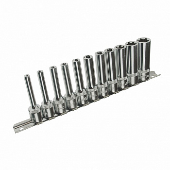 Набор головок торцевых 3/8" TORX Е4-Е18 глубоких 11 предметов JTC-H311E