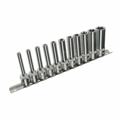 Набор головок торцевых 3/8" TORX Е4-Е18 глубоких 11 предметов JTC-H311E