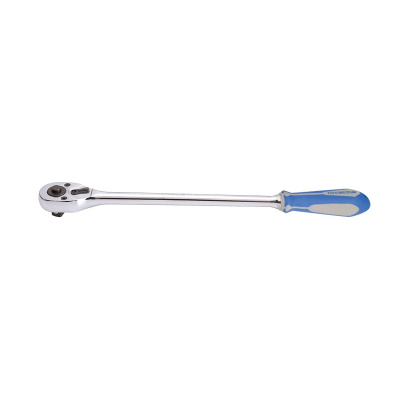 Трещотка 1/2", 375 мм, 32 зубца, флажковая с кнопкой 4762-15G King Tony